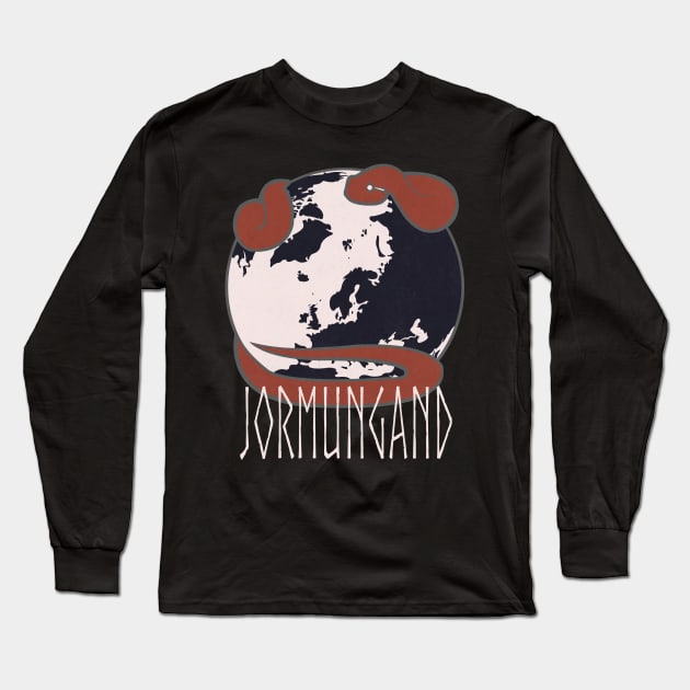 Jormungand Long Sleeve T-Shirt by Art by Angele G